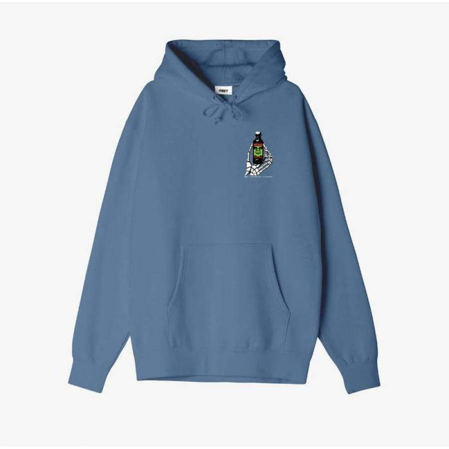 Obey Mind Control Premium Pullover Hood - Legion Blue
