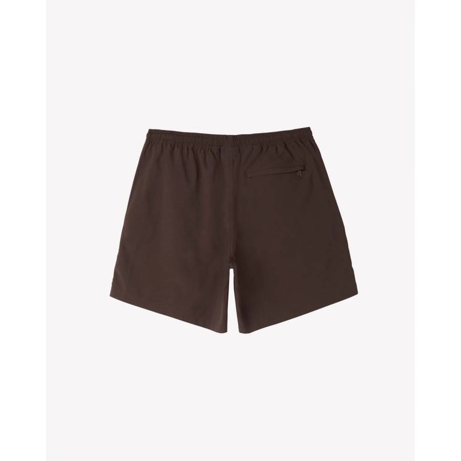 Obey Easy Eyes Nylon Shorts - Java Brown