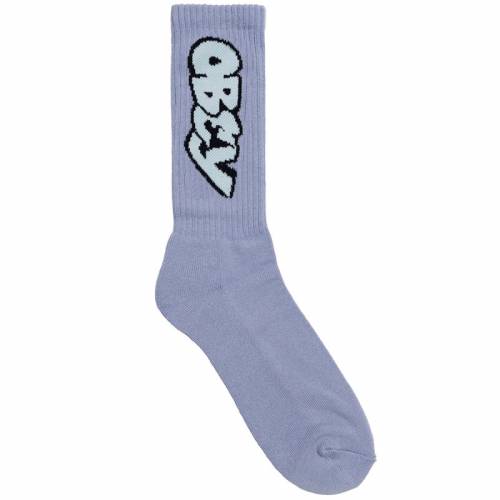 Obey Merton Socks - Purple Rose