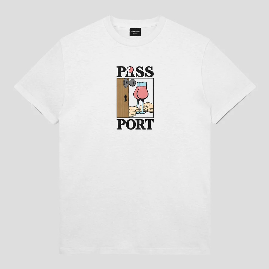 Pass Port What U Think U Saw T-shirt - White