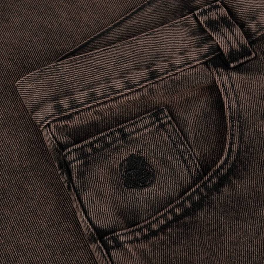 Polar '93! Denim Pants - Mud Brown