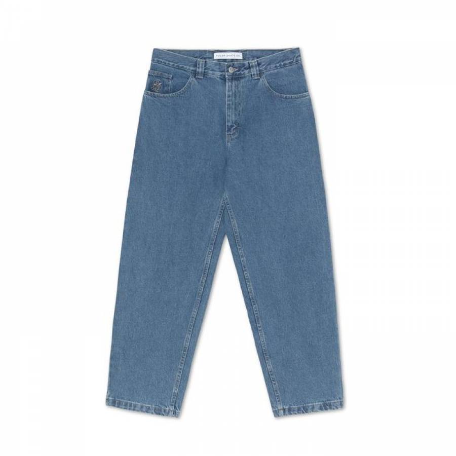 Polar '93! Denim Pants - Mid Blue
