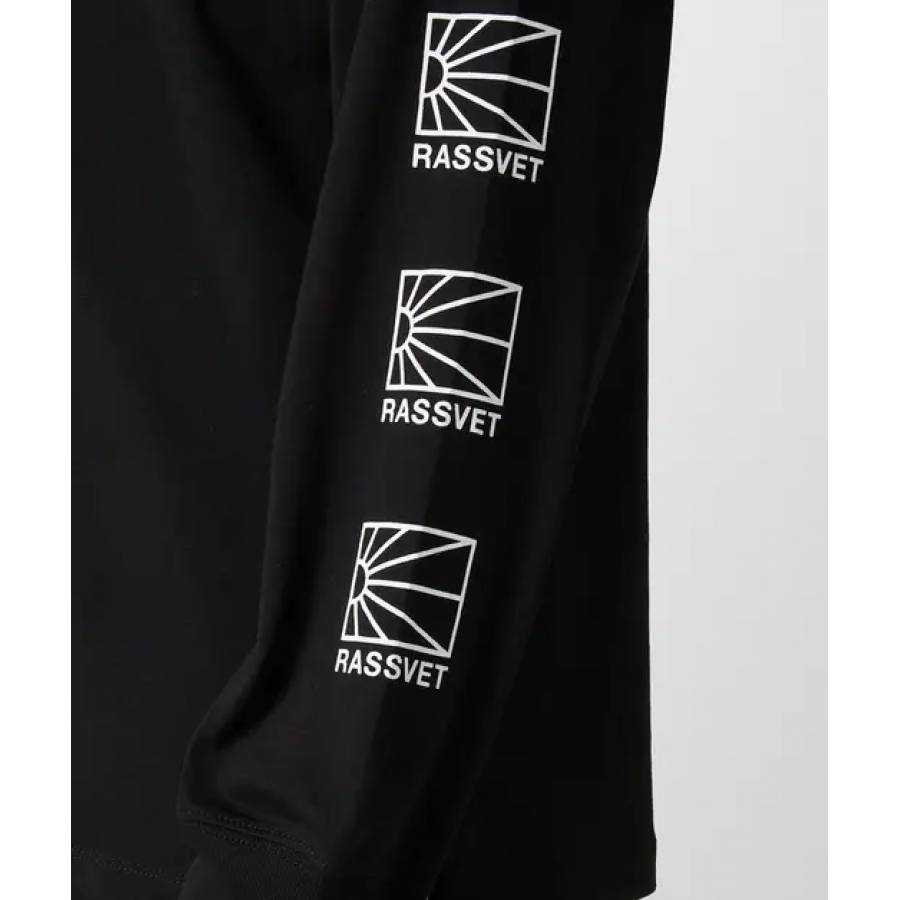 Rassvet Logo Long Sleeve T-Shirt - Black
