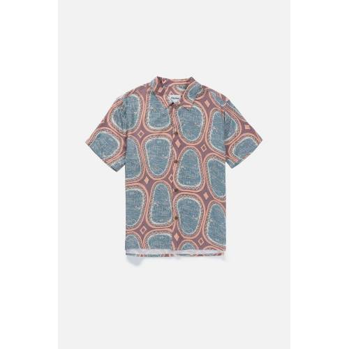 Rhythm Vista SS Shirt - Rust