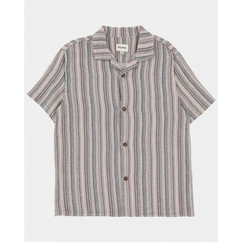 Rhythm Yesterday Linen SS Shirt - Natural