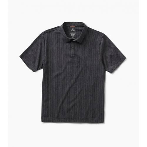 Roark Bless Up Breathable Polo Shirt - Black
