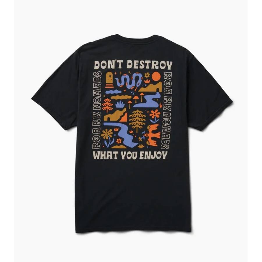 Roark Nomads Premium T-Shirt - Black