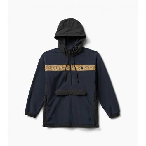 Roark Overland Anorak Hoodie - Dark Navy