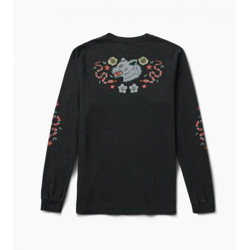 Roark Wolfpack Long Sleeve Premium T-Shirt - Black