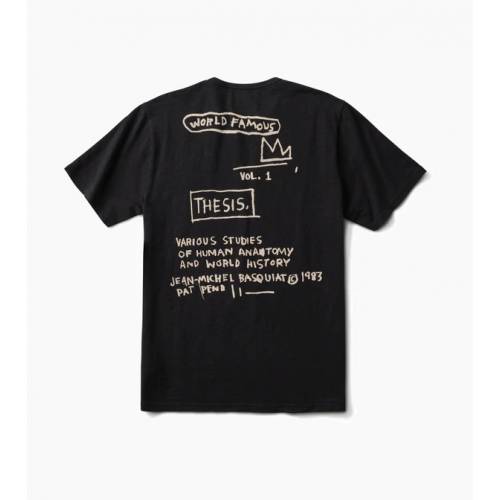 Roark Basquiat Thesis Organic T-Shirt - Basquiat / Black