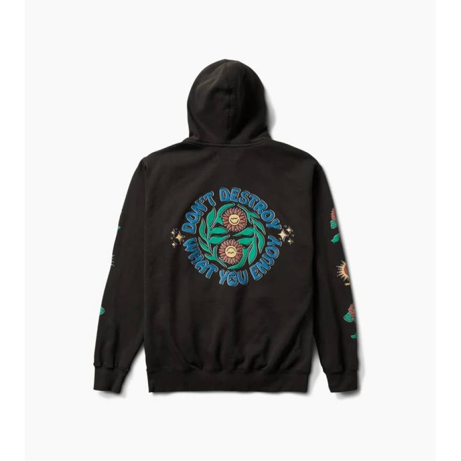 Roark Destroy Enjoy Hoodie - Black