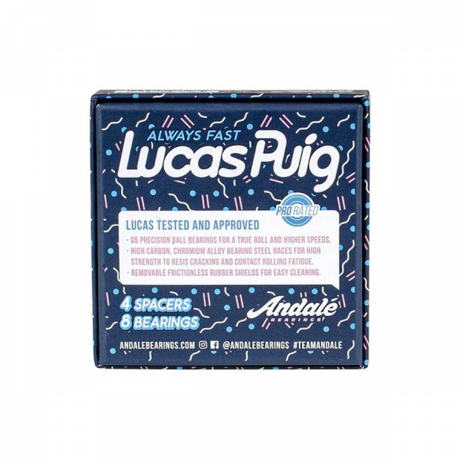 Andalé Bearings Lucas Puig Pro Bearings