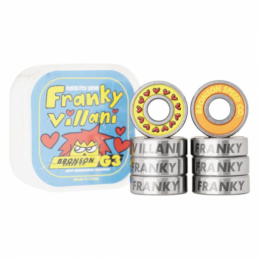 Bronson Speed Co Franky Villani Pro G3 Bearings