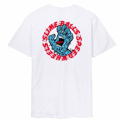 Santa Cruz SB Hand T-Shirt - White