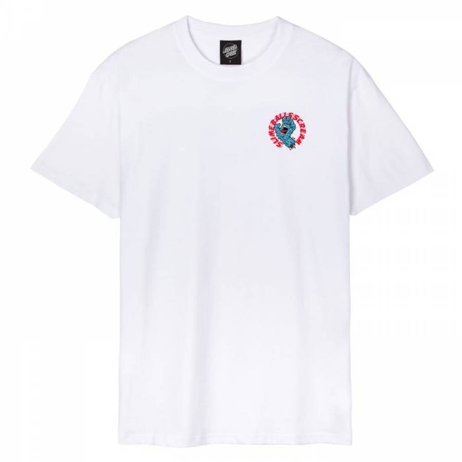 Santa Cruz SB Hand T-Shirt - White