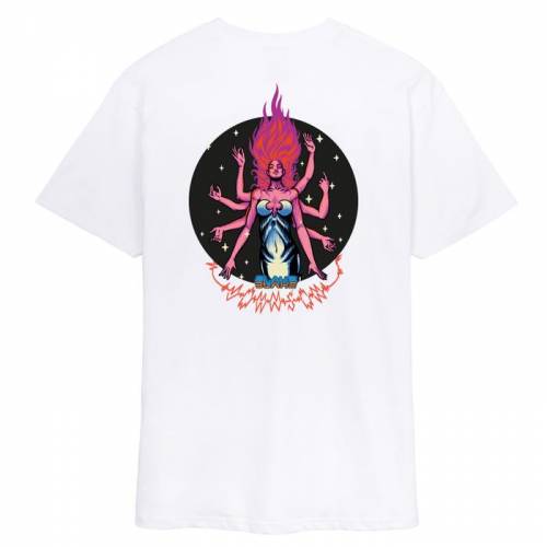 Santa Cruz Johnson Danger Zone 2 T-Shirt - White