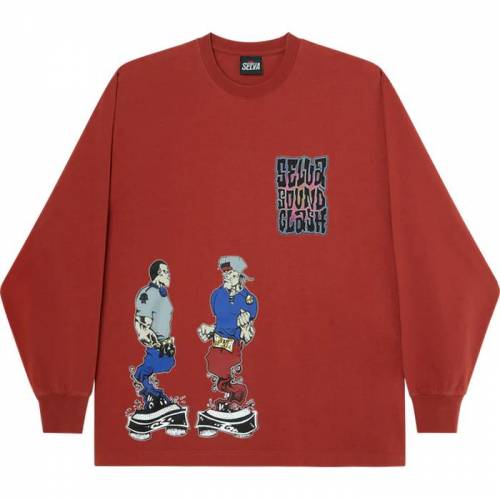 Selva Sound Clash Long Sleeve - Chilli Red
