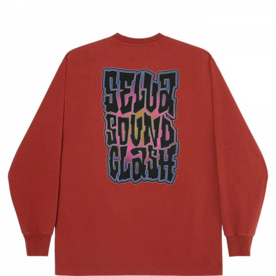 Selva Sound Clash Long Sleeve - Chilli Red