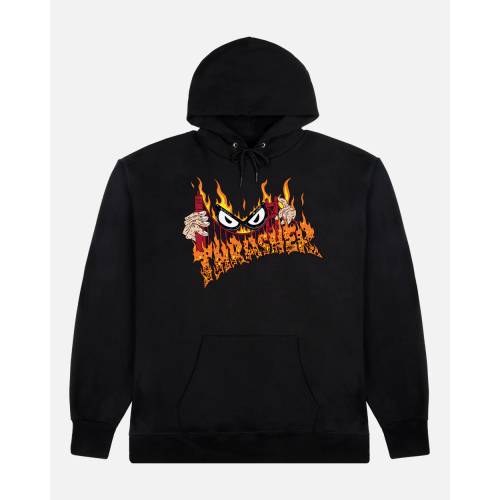 Thrasher X Neckface Sucka Free Hoodie - Black