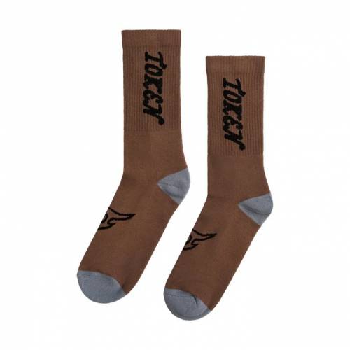Token Logo Socks - Rust