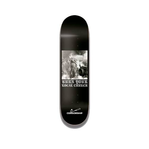 Censorship Burn Your Local Church Deck - 8.5