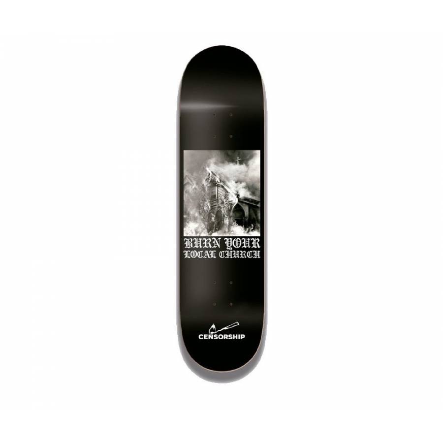Censorship Burn Your Local Church Deck - 8.5