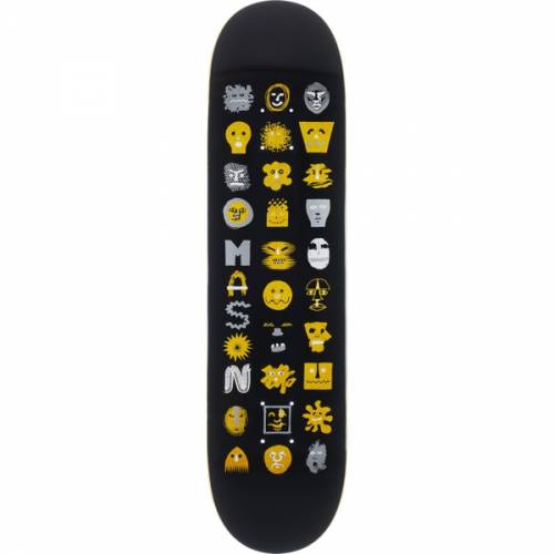 Real Skateboards Mason Silva Masks Deck - 8.06