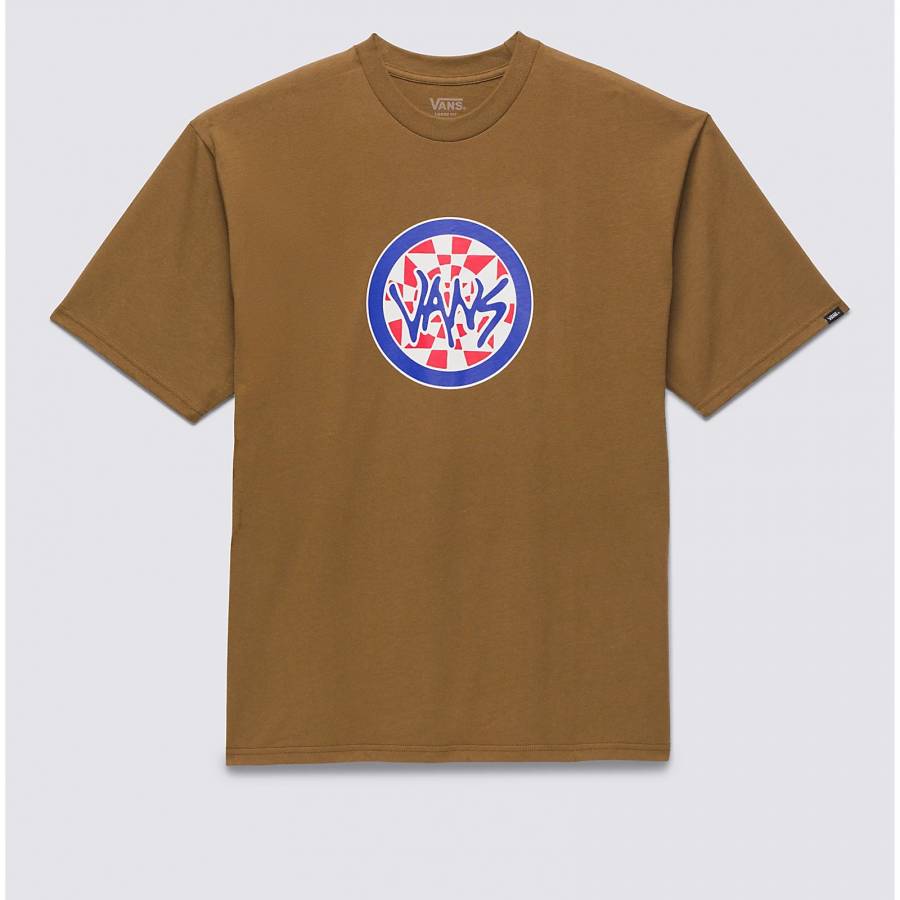 Vans Checker Icon T-Shirt - Coffee Liqueur