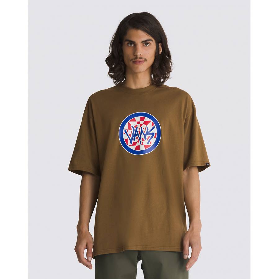 Vans Checker Icon T-Shirt - Coffee Liqueur