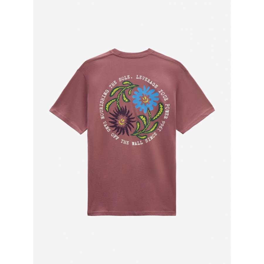 Vans Dual Bloom T-Shirt - Withered Rose