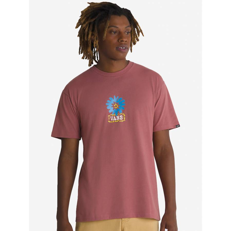 Vans Dual Bloom T-Shirt - Withered Rose
