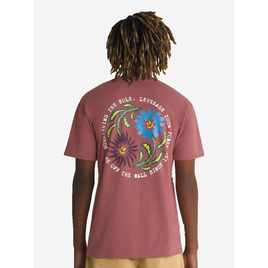 Vans Dual Bloom T-Shirt - Withered Rose