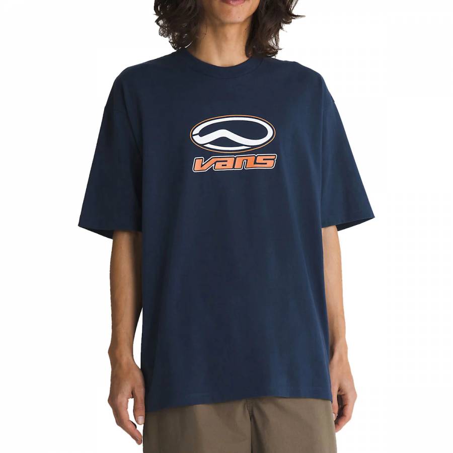 Vans Off The Wall II Skate Classics T-Shirt - Dress Blue