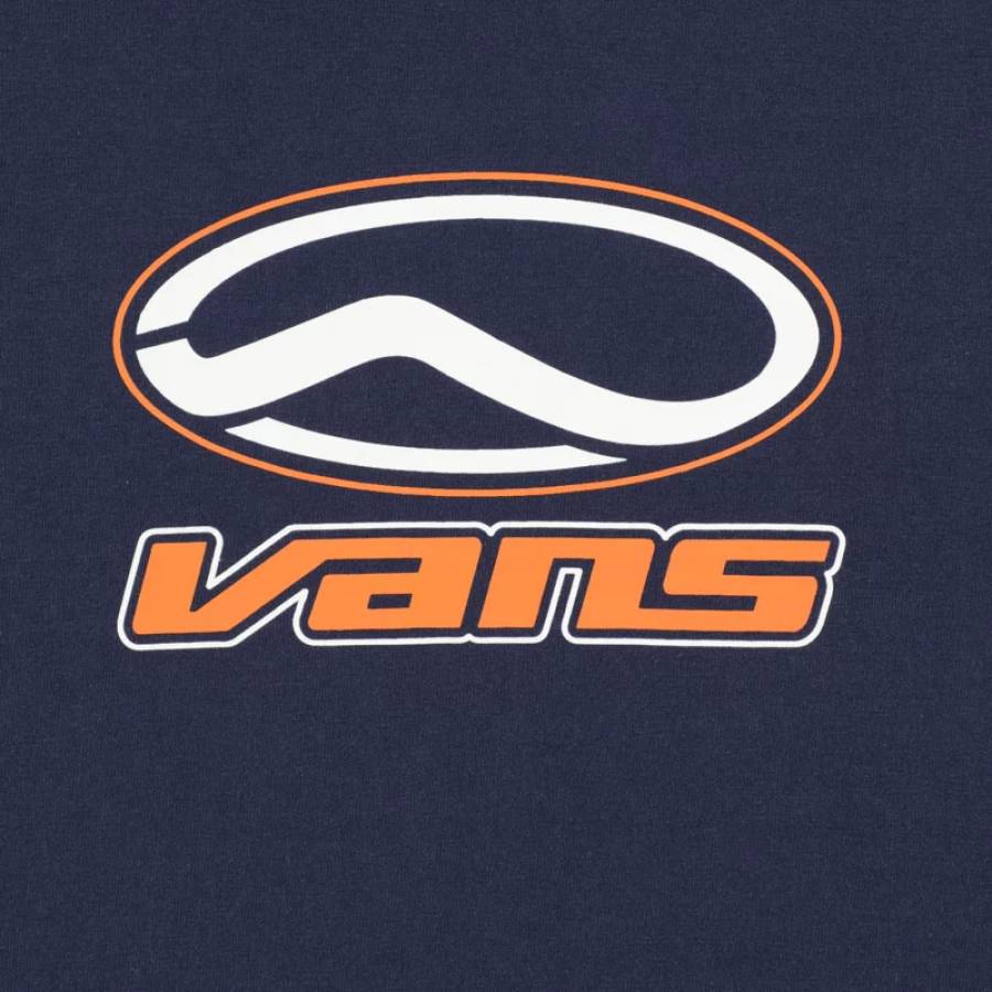 Vans Off The Wall II Skate Classics T-Shirt - Dress Blue