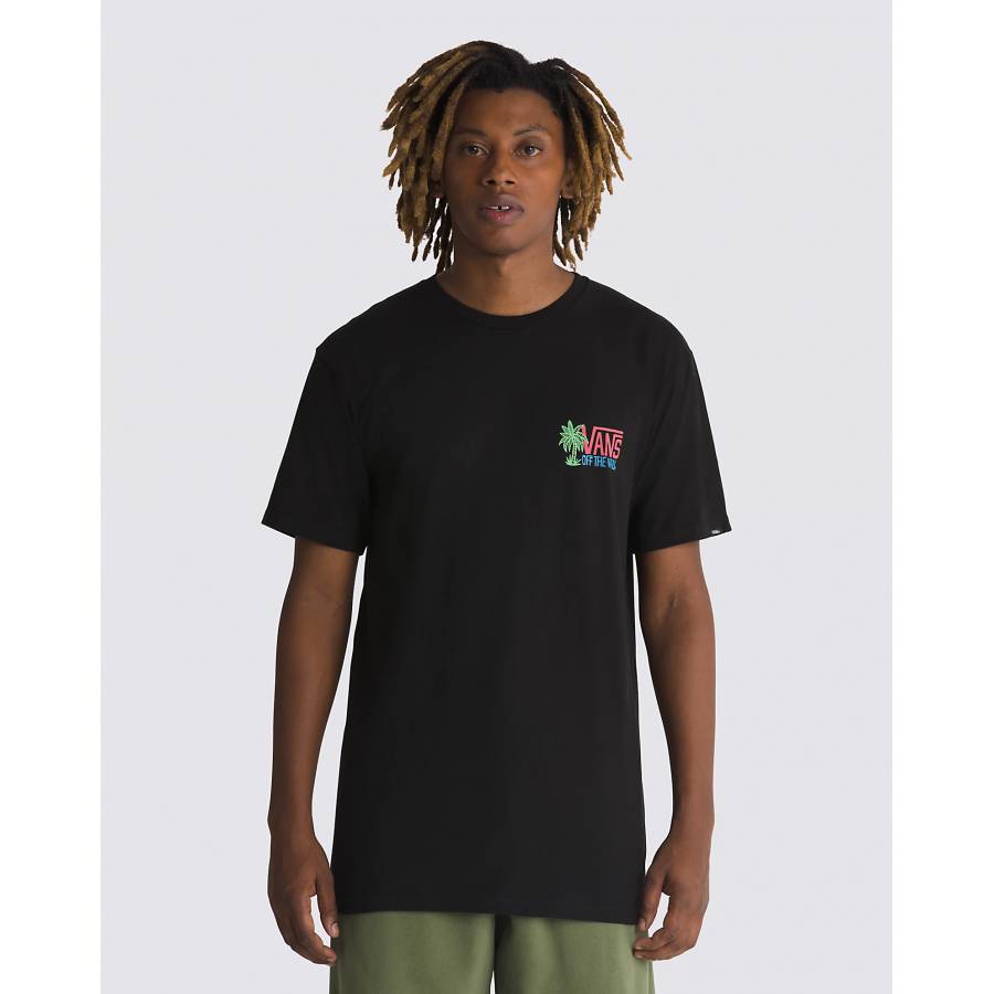 Vans Palm Lines T-Shirt - Black