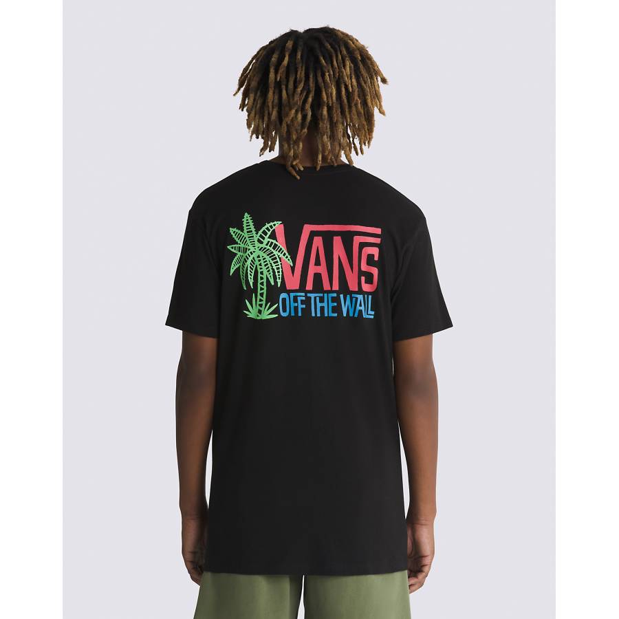 Vans Palm Lines T-Shirt - Black