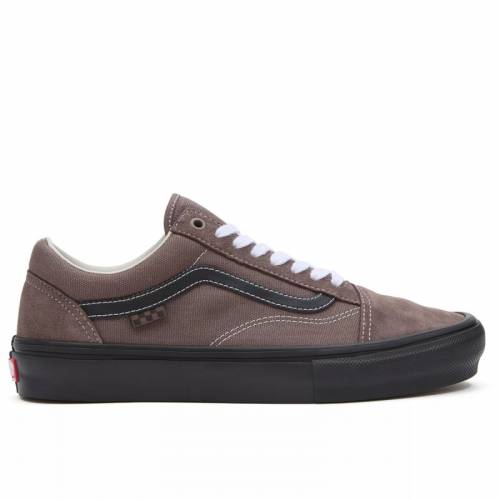 Vans Skate Old Skool Shoes - Taupe / Black