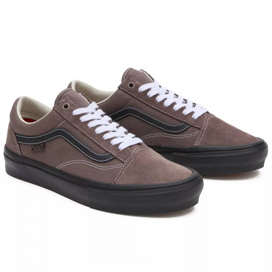 Vans Skate Old Skool Shoes - Taupe / Black