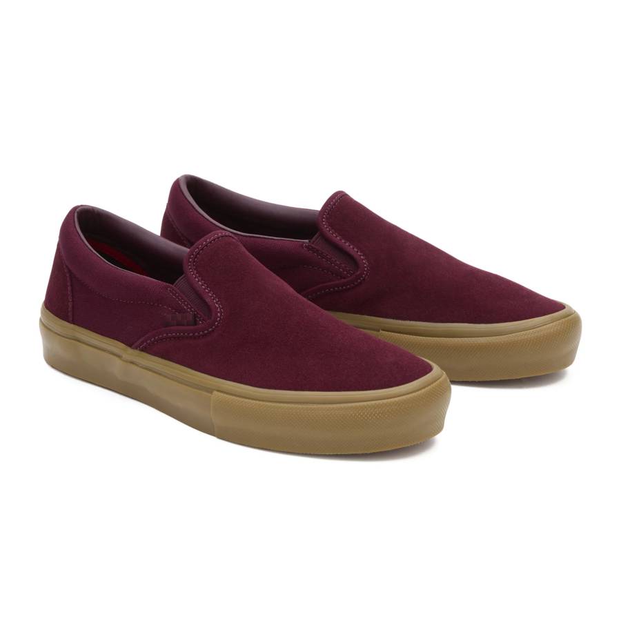 Vans Skate Slip-On Shoes - Port / Gum
