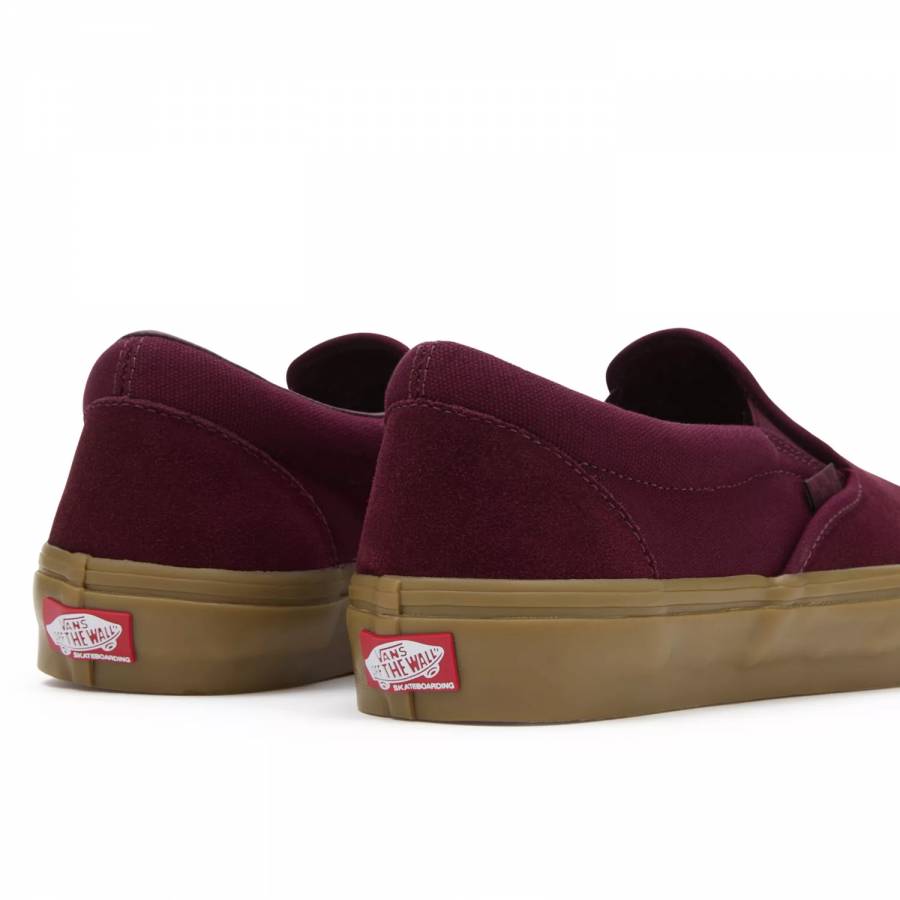 Vans Skate Slip-On Shoes - Port / Gum
