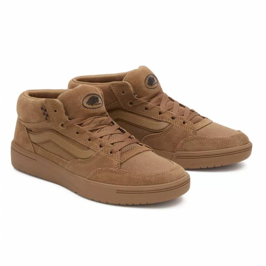 Vans Zahba Mid Shoes - Brown / Gum