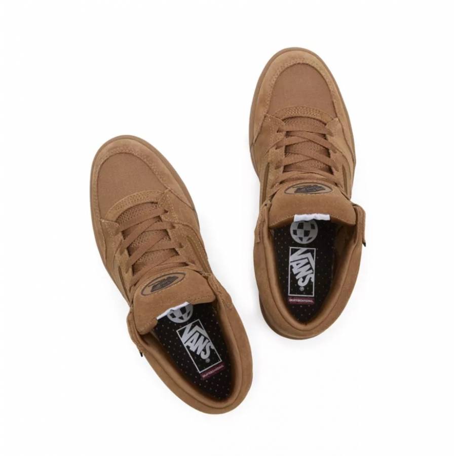 Vans Zahba Mid Shoes - Brown / Gum