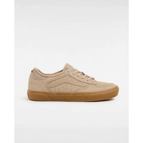 Vans Skate Rowley Shoes - Tan / Gum