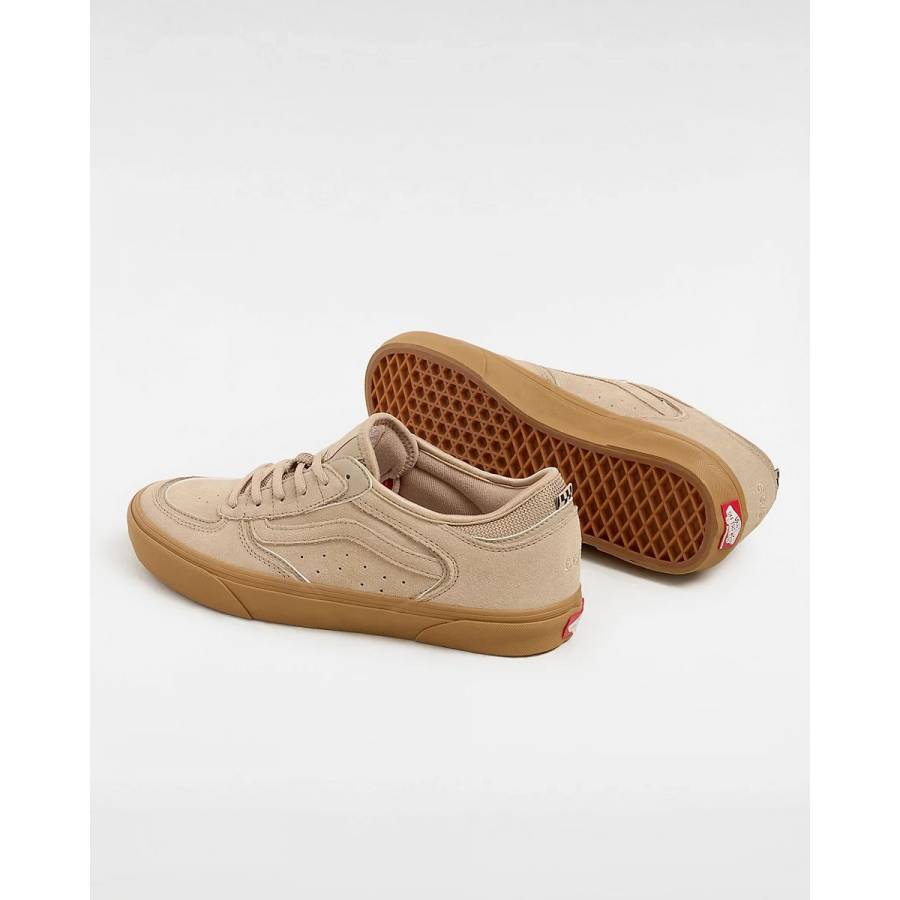 Vans Skate Rowley Shoes - Tan / Gum