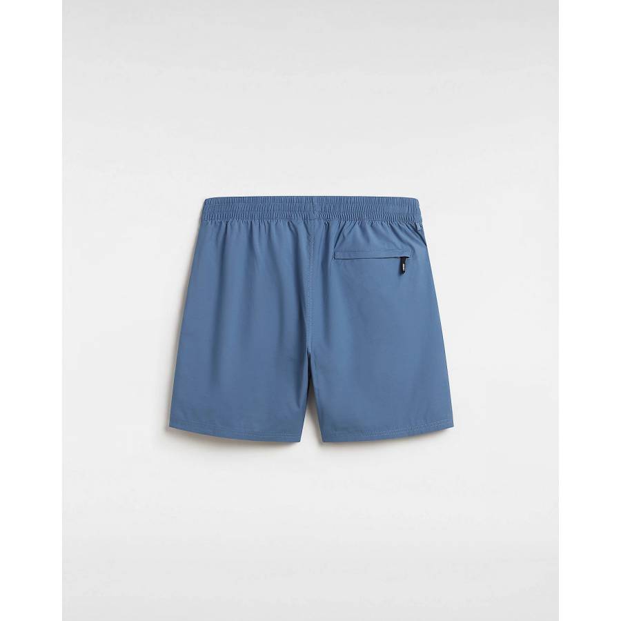 Vans Solid Elastic Primary Swim Shorts 17" - Blue