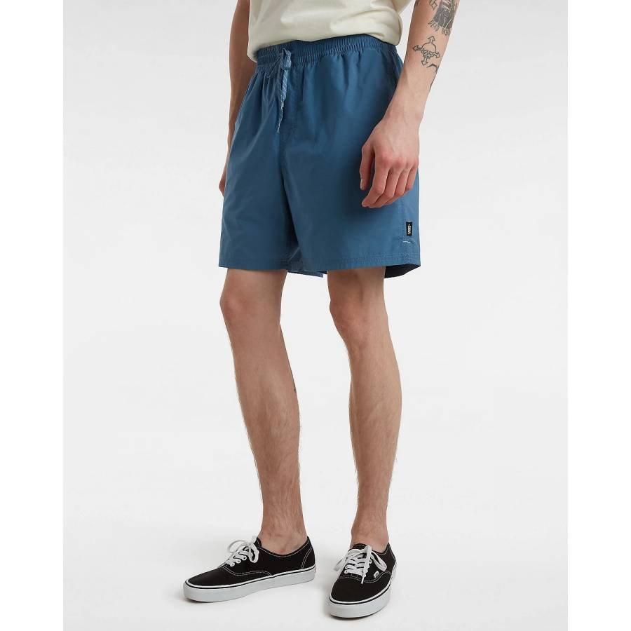 Vans Solid Elastic Primary Swim Shorts 17" - Blue
