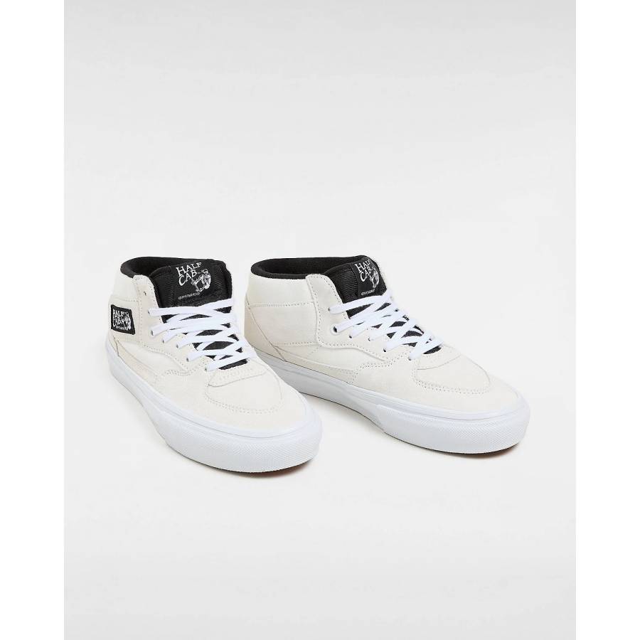 Vans Skate Half Cab Shoes - White
