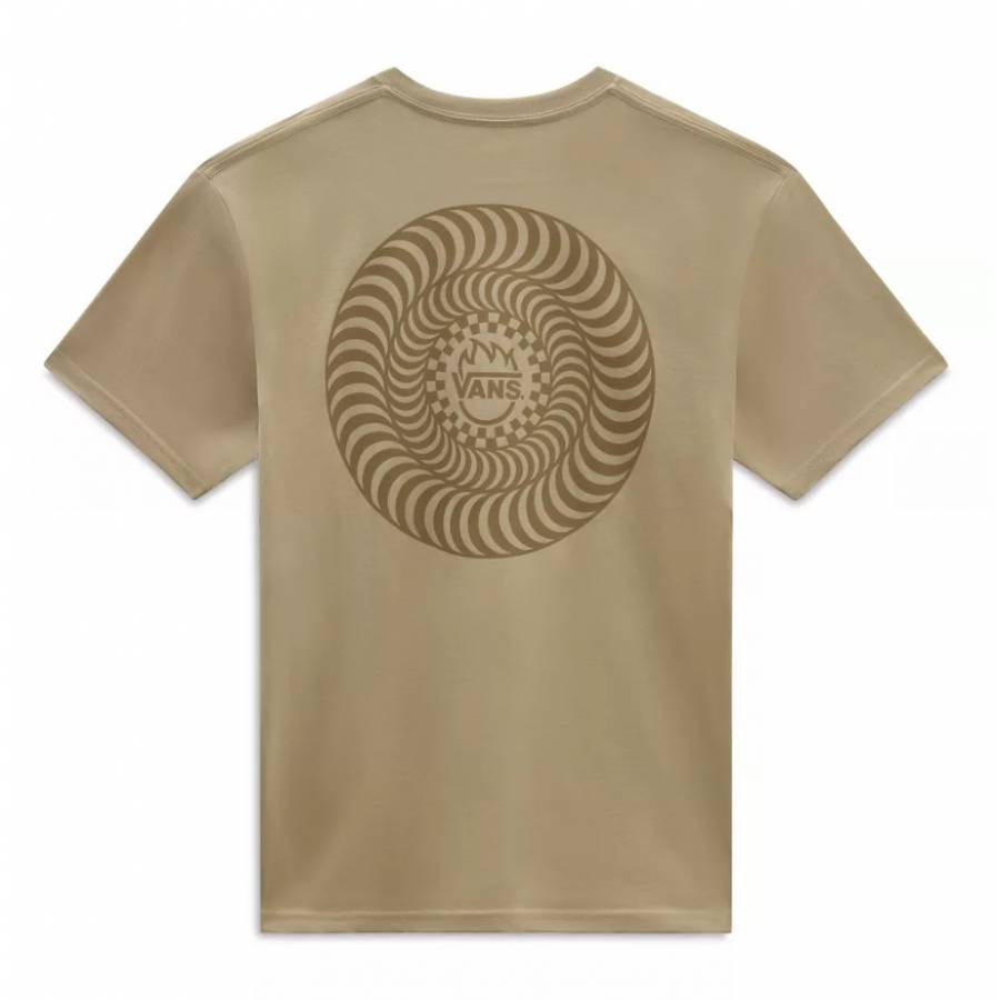 Vans X Spitfire Wheels Flame T-Shirt - Beige
