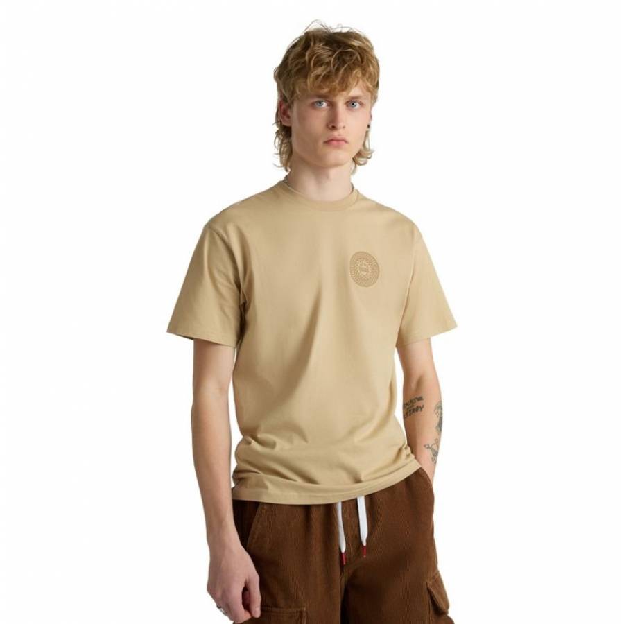 Vans X Spitfire Wheels Flame T-Shirt - Beige