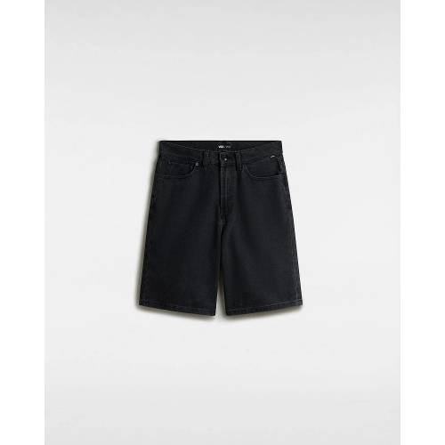 Vans Check-5 Baggy Denim Shorts - Black